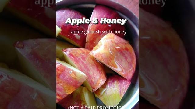 Apple & honey |apple garnish with honey #shorts #vk #quickbit #5sechack #simplerecipe #24orgainc Apple & honey |apple garnish with honey #shorts #vk #quickbit #5sechack #simplerecipe #24orgainc