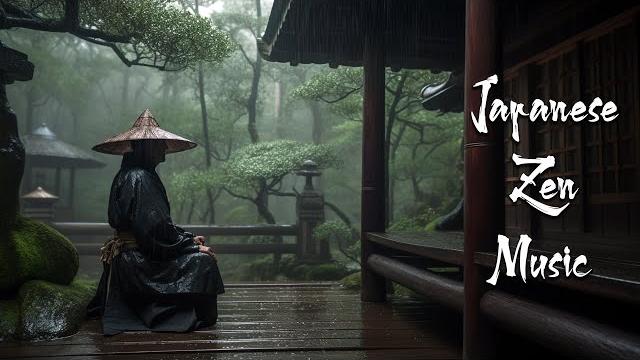 Rainy day in a serene ancient temple - japanese zen music for soothing, meditation, healing Rainy day in a serene ancient temple - japanese zen music for soothing, meditation, healing