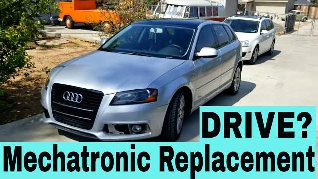 Replacing the mechatronic unit on dsg from the cheapest audi a3 on marketplace first drive too Replacing the mechatronic unit on dsg from the cheapest audi a3 on marketplace first drive too