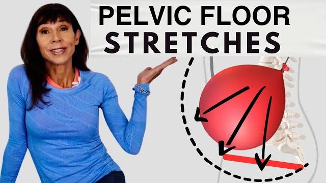 Pelvic floor stretches - relieve pelvic pain & pelvic muscle spasm - physiotherapy for women & men Pelvic floor stretches - relieve pelvic pain & pelvic muscle spasm - physiotherapy for women & men