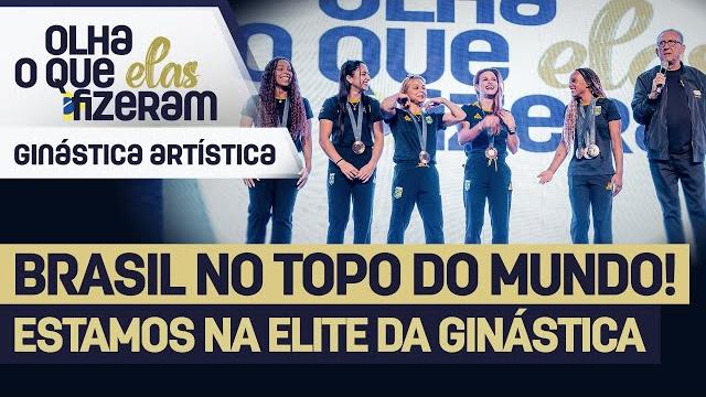 Galvão recebe as "meninas geniais" da ginástica e comemora feito "absolutamente inesquecível" Galvão recebe as "meninas geniais" da ginástica e comemora feito "absolutamente inesquecível"