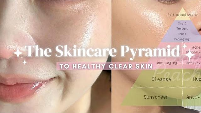 Complete guide to clear skin for every skin type | the skincare pyramid routine explained Complete guide to clear skin for every skin type | the skincare pyramid routine explained