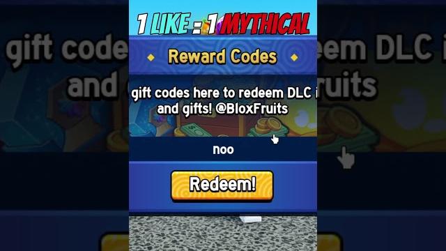 Omg new code blox fruits #bloxfruits Omg new code blox fruits #bloxfruits