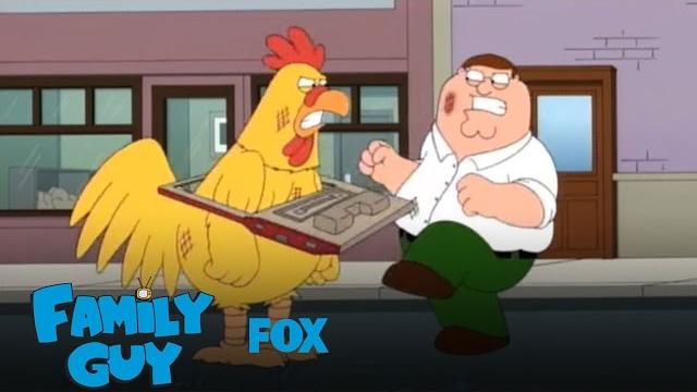 Epic chicken fight | season 10 | family guy Epic chicken fight | season 10 | family guy