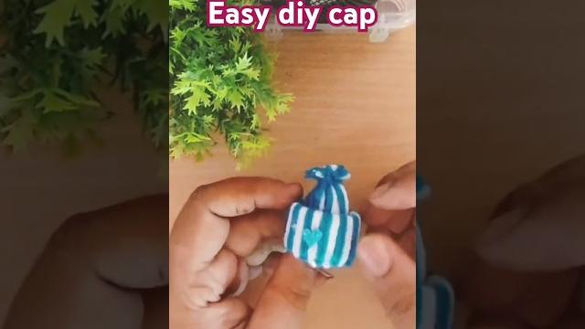 Easy diy cap in just 1 minute!! #shorts Easy diy cap in just 1 minute!! #shorts