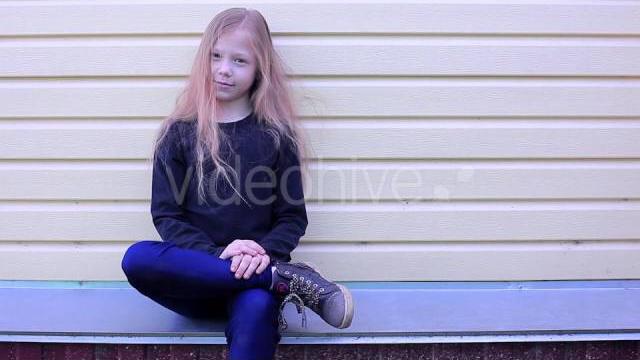 Portrait of young teenage girl Portrait of young teenage girl