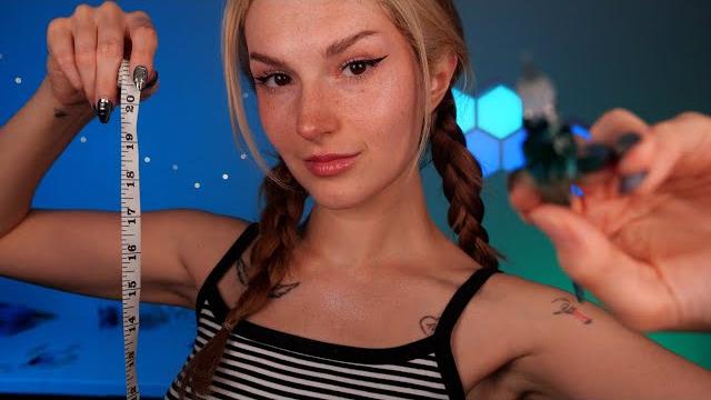 Asmr designing your maximalist outfit | measuring, face touching, doing your makeup, & more! Asmr designing your maximalist outfit | measuring, face touching, doing your makeup, & more!