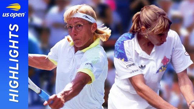 Martina navratilova vs steffi graf in one of the greatest matches ever! | us open 1991 semifinal Martina navratilova vs steffi graf in one of the greatest matches ever! | us open 1991 semifinal