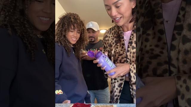 Trying peanut butter & jelly for the first time Trying peanut butter & jelly for the first time