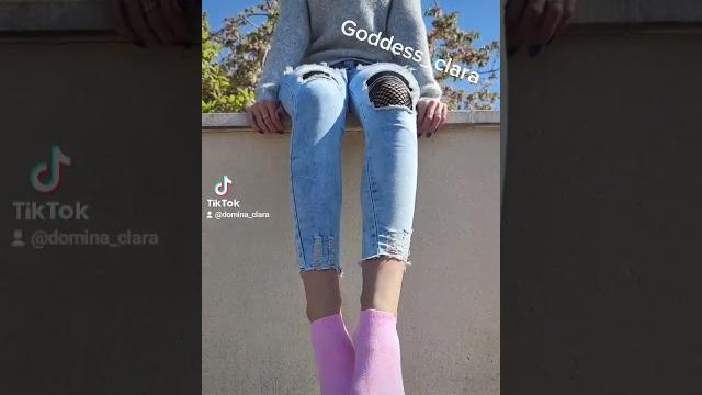 Girlsfeet on tiktok - french girl Girlsfeet on tiktok - french girl