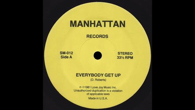 Everybody get up * manhattan records sm012 Everybody get up * manhattan records sm012