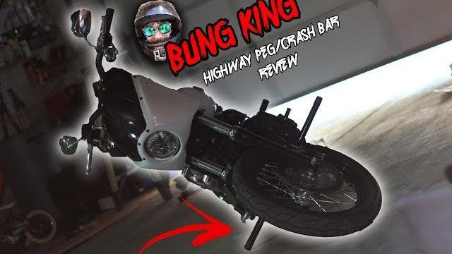 Bung king highway peg / crash bar install and review Bung king highway peg / crash bar install and review