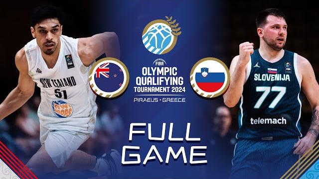 New zealand v slovenia | full basketball game | fiba olympic qualifying tournament 2024 - greece New zealand v slovenia | full basketball game | fiba olympic qualifying tournament 2024 - greece
