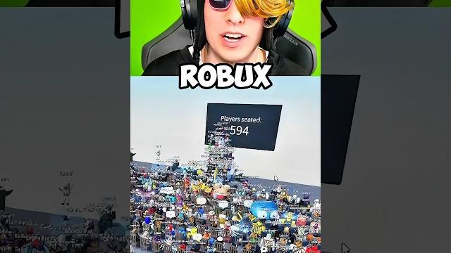We broke roblox's world record @remainings We broke roblox's world record @remainings