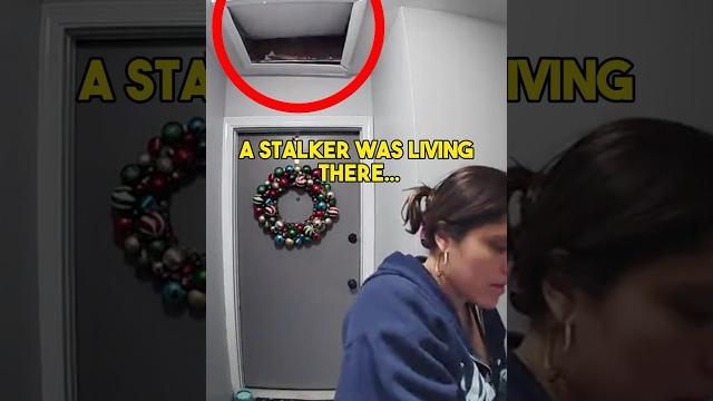 A stalker was living in the attic!? A stalker was living in the attic!?