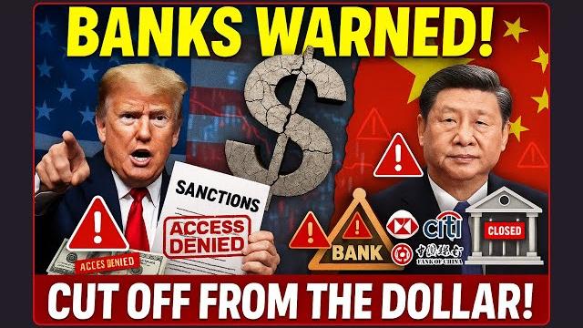 U.s. orders global banks: cancel china trade or lose the dollar—and access to u.s. markets U.s. orders global banks: cancel china trade or lose the dollar—and access to u.s. markets