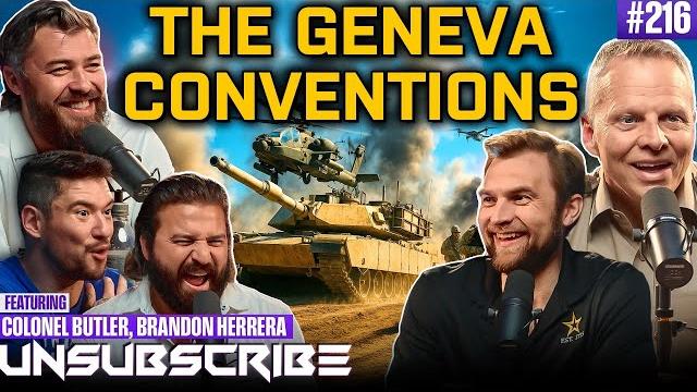 The gang gets recruited to the military ft. colonel butler | unsubscribe podcast ep 216 The gang gets recruited to the military ft. colonel butler | unsubscribe podcast ep 216