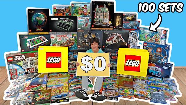 I opened a free lego store... I opened a free lego store...