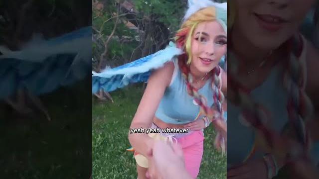 Shake my hand in character - my little pony cosplay ️ (minus twilight bc we don’t have one ) Shake my hand in character - my little pony cosplay ️ (minus twilight bc we don’t have one )
