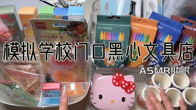 Asmr助眠 |剧情模拟|模拟学校门口黑心文具店| 解压助眠【林一睡着辽】 Asmr助眠 |剧情模拟|模拟学校门口黑心文具店| 解压助眠【林一睡着辽】