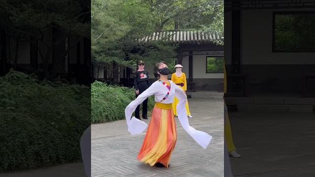 北京紫竹院公园的阿姨 北京紫竹院公园的阿姨