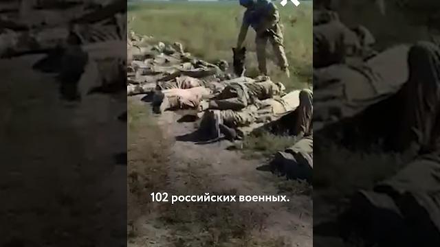 Всу взяли в плен 102 российских солдат за раз Всу взяли в плен 102 российских солдат за раз