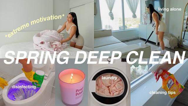 *extreme* spring deep clean motivation ultimate reset routine + organize apartment, 2025 cleaning *extreme* spring deep clean motivation ultimate reset routine + organize apartment, 2025 cleaning