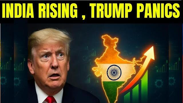 Why donald trump is afraid of india growth Why donald trump is afraid of india growth