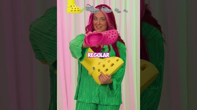 Самые большие crocs в мире против самых маленьких crocs в мире Самые большие crocs в мире против самых маленьких crocs в мире