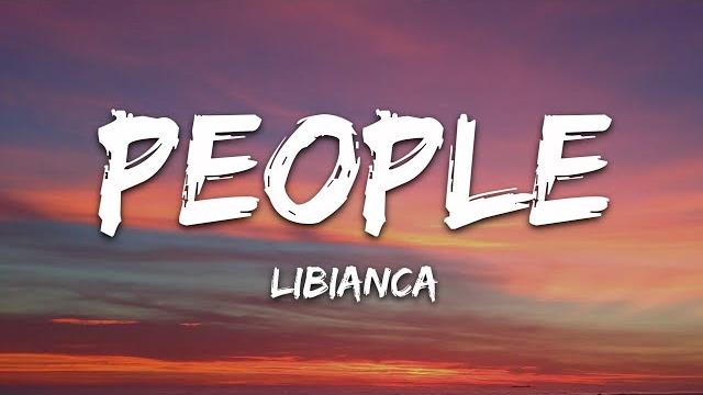 Libianca - people (lyrics) Libianca - people (lyrics)