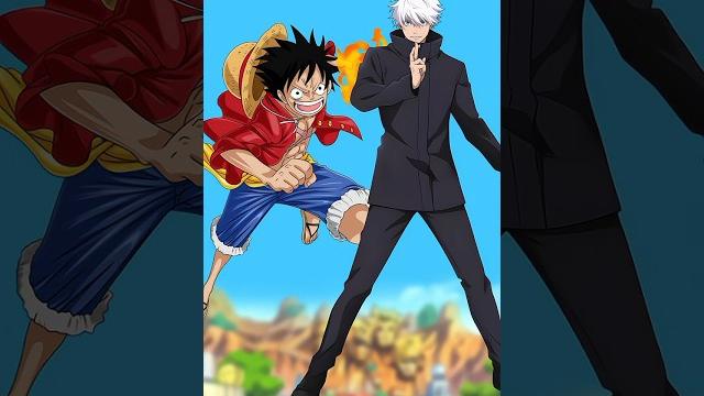 Luffy vs gojo Luffy vs gojo