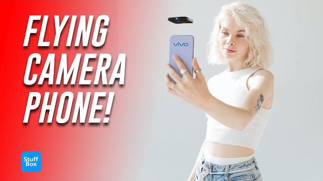World's 1st flying drone camera phone by vivo! World's 1st flying drone camera phone by vivo!