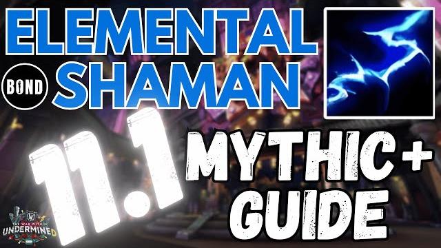 Tww 11.1 elemental shaman m+ guide - talents/rotations/stats/consum/gear - season 2 the war within Tww 11.1 elemental shaman m+ guide - talents/rotations/stats/consum/gear - season 2 the war within