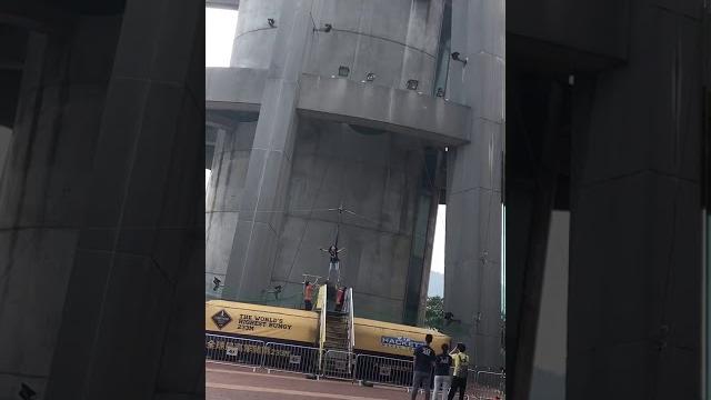 要不要来体验一次澳门塔蹦极? 要不要来体验一次澳门塔蹦极?