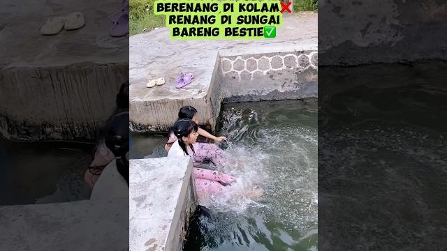 Kdista malah asik renang disungai bareng bestie#viralvideo#trending#shortviral#shortvideo#trend Kdista malah asik renang disungai bareng bestie#viralvideo#trending#shortviral#shortvideo#trend