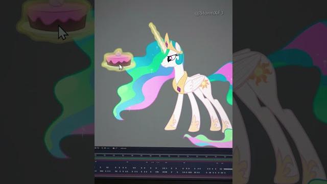 Celestia's precious cake #shorts Celestia's precious cake #shorts