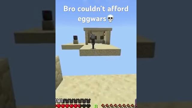 Offline eggwars be like #minecraft #meme #gaming Offline eggwars be like #minecraft #meme #gaming