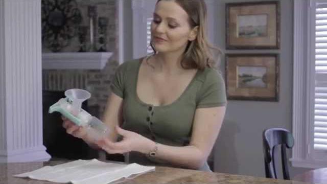 One hand manual breast pump | ameda One hand manual breast pump | ameda