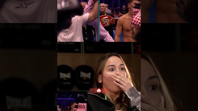 Реакция бывшей жены бивола на его поражение | бивол бетербиев | #bivolbeterbiev #екатеринабивол Реакция бывшей жены бивола на его поражение | бивол бетербиев | #bivolbeterbiev #екатеринабивол