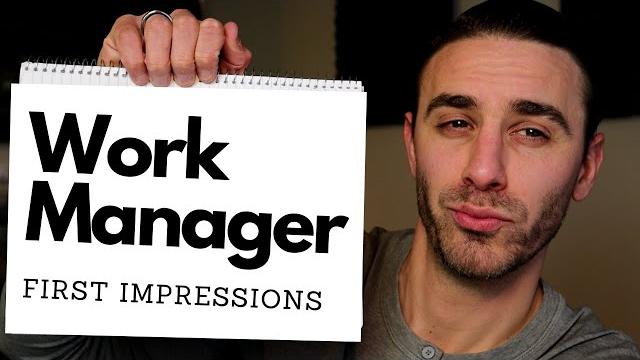 Workmanager first impression - love it (vlog) Workmanager first impression - love it (vlog)