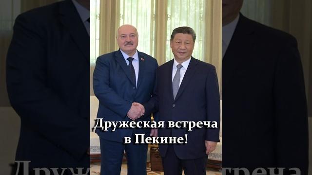 "впервые вас здесь принимаю!" // си цзиньпин встретил лукашенко в своей резиденции! #shorts "впервые вас здесь принимаю!" // си цзиньпин встретил лукашенко в своей резиденции! #shorts