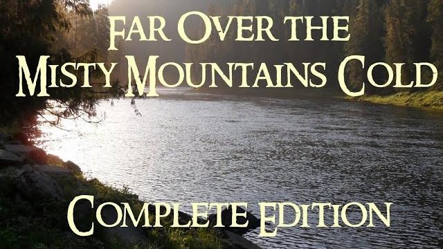 The hobbit - far over the misty mountains cold (complete edition cover) - clamavi de profundis The hobbit - far over the misty mountains cold (complete edition cover) - clamavi de profundis