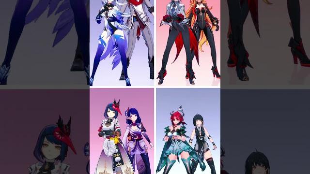 Let's dance together【wuwa x genshin mmd】 Let's dance together【wuwa x genshin mmd】
