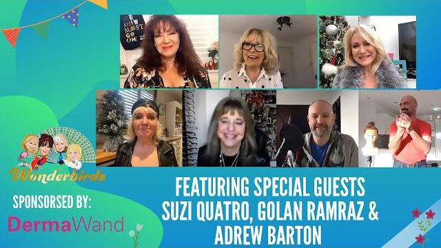 Suzi quatro shares fun stories! golan ramraz on behind scenes tales! andrew barton hair tutorial 113 Suzi quatro shares fun stories! golan ramraz on behind scenes tales! andrew barton hair tutorial 113