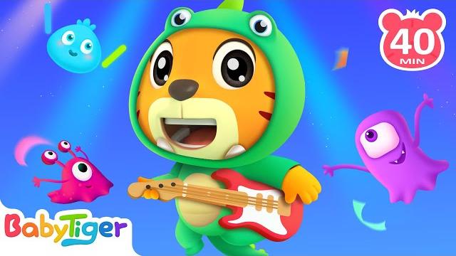 愛跳舞的小怪獸 | 大合集 | 經典熱門兒歌 | kids song | 動畫 | 童謠 | 兒童學習 | 卡通片 | babytiger 中文 | nursery rhymes 愛跳舞的小怪獸 | 大合集 | 經典熱門兒歌 | kids song | 動畫 | 童謠 | 兒童學習 | 卡通片 | babytiger 中文 | nursery rhymes