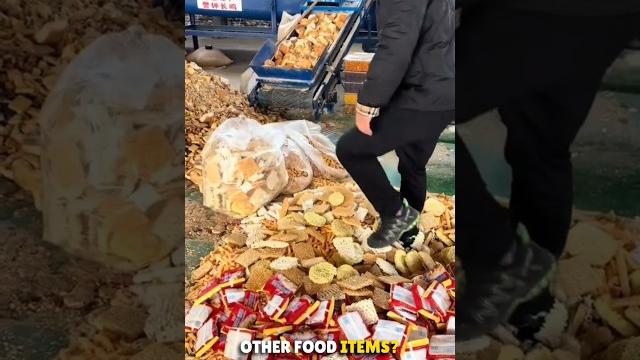 Innovative way of recycling food in china Innovative way of recycling food in china