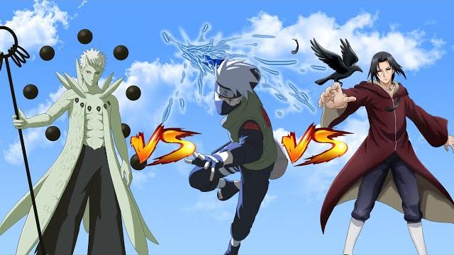 Obito vs kakashi vs itachi | who is strongest Obito vs kakashi vs itachi | who is strongest