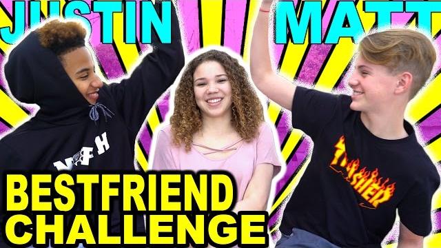 Best friend challenge! (mattybraps & justin ft madison haschak) Best friend challenge! (mattybraps & justin ft madison haschak)