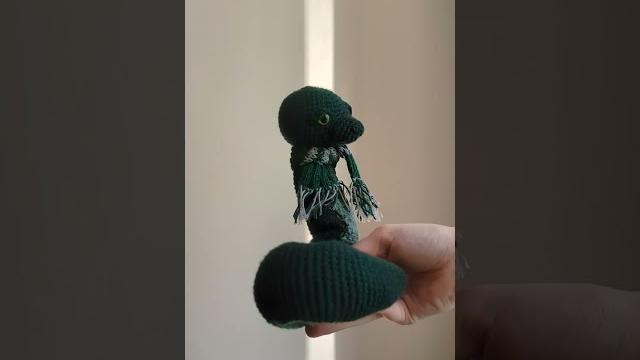 Slytherin snake | #crochet Slytherin snake | #crochet