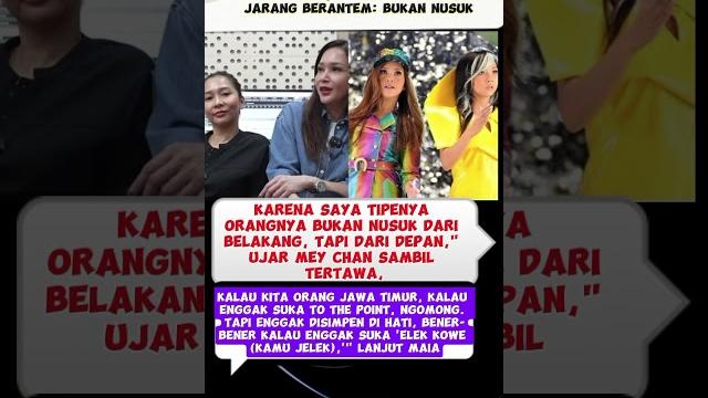 Sahabatan awet maia estianty & mey chan 17 tahun berteman jarang berantem: bukan nusuk #maiaestianty Sahabatan awet maia estianty & mey chan 17 tahun berteman jarang berantem: bukan nusuk #maiaestianty